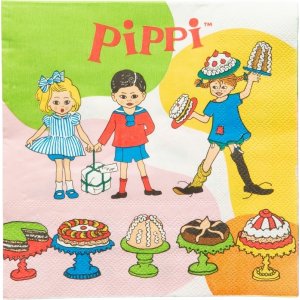 Servetter - Pippi Långstrump - 16-pack