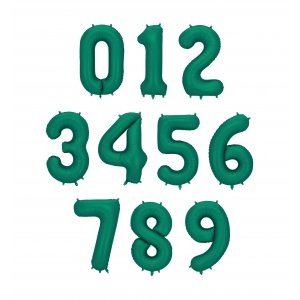 Sifferballong - Bottle Green - 86 cm