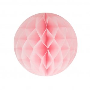 Honeycomb - Ljusrosa - Storlek: 10 cm