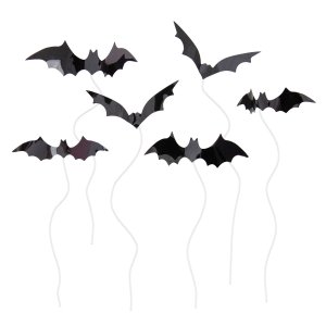 Cake Picks - Fladdermöss - 6-pack