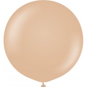 Ballonger enfärgade - Premium 90 cm - Desert Sand - 2-pack