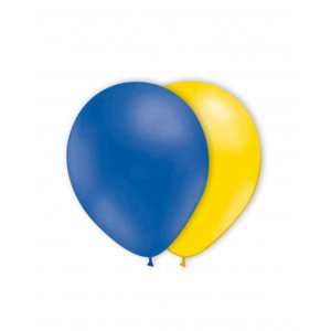 Ballonger - Blå/Gul - 25-pack