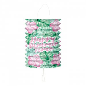 Papperslykta Happy Summer Time