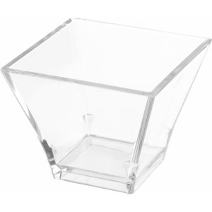 Mingeltillbehör - Snackskuber genomskinliga - 8.8 cl - 6-pack