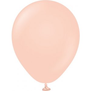 Miniballonger enfärgade - Premium 13 cm - Macaron Salmon