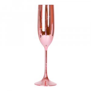 Champagneglas - Rosametallic
