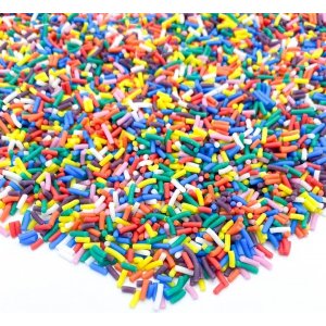 Strösselmix - Happy Sprinkles - Funfetti Bakeable Strands - 80 g