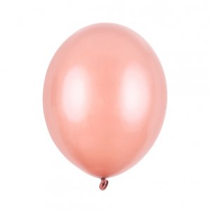 Ballonger - Metallic - Roséguld - 100-pack