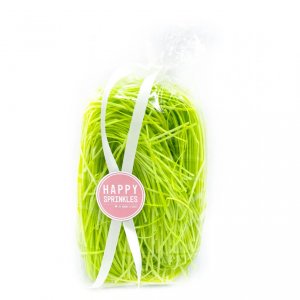 Sockerdekor - Happy Sprinkles - Easter Grass Green - 50 g lyxförpackning