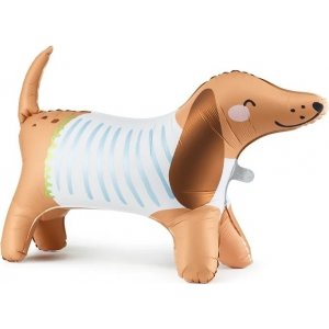 Folieballong - Hund Tax - 89 x 58 cm
