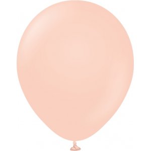 Ballonger enfärgade - Premium 45 cm - Macaron Salmon