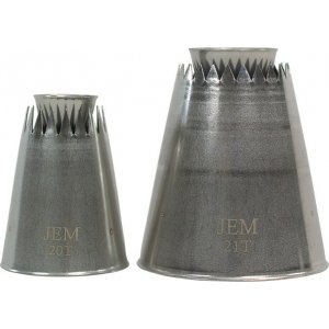 Marängtyllar - Twist Nozzle Sultan - 20T & 21T - 2-pack