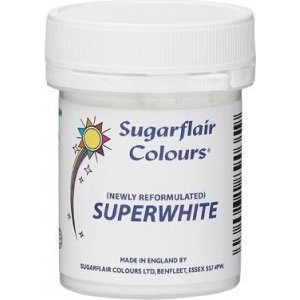 Vit färg - Sugarflair - 20 g