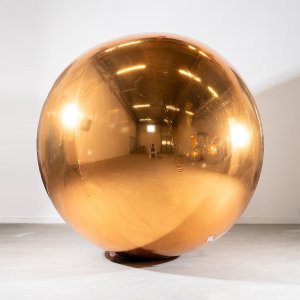 Inflatable Mirror Ball - Guld - 40 cm