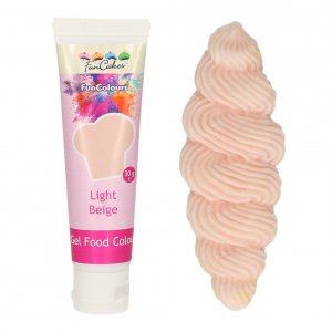 Färggel FunCakes - 30g - Ljusbeige