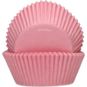 Muffinsformar - Rosa - Funcakes - 48-pack