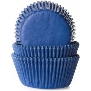 Muffinsformar - Denimblå - House of Marie - 50-pack