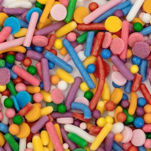 Strösselmix - Regnbågsmix - PME - 76 g
