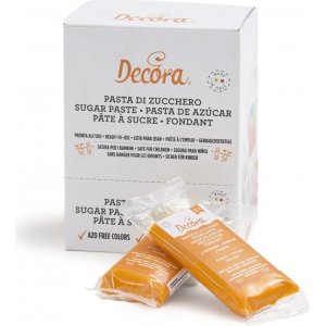 Sugarpaste/Sockerpasta - Orange - Decora - 100 g