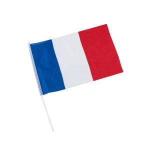 Tygflagga - Frankrike - 20x30cm - 3-pack