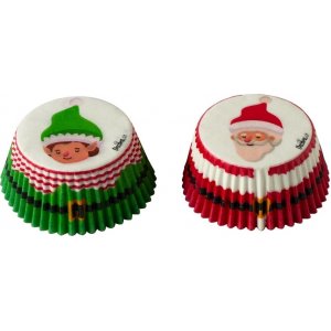 Muffinsformar - 36-pack - Tomte/Nisse