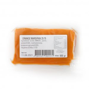 Marsipan - 500g - Orange