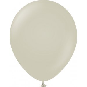 Ballonger enfärgade - Premium 45 cm - Stone