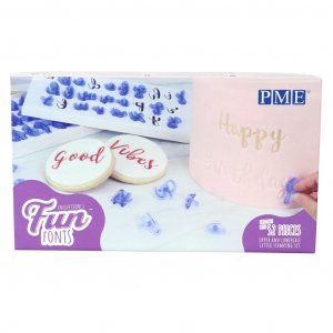 Stämpel - PME Fun Fonts - Bokstäver A-Z