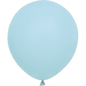 Miniballonger enfärgade - Premium 13 cm - Baby Blue