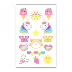 Tatueringar - Pastell - ca 15 st