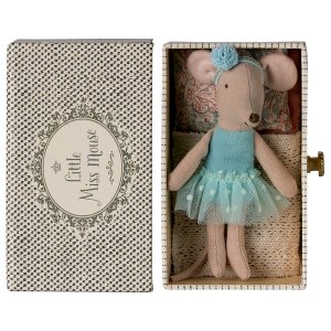 Ballerinamus - Maileg - Lillasyster med dagbädd