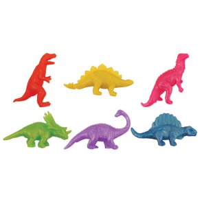 Minileksak - Strechig dinosaurie