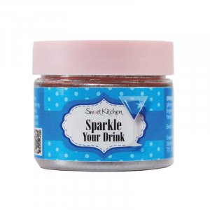 Drinkglitter - Sparkle Your Drink - Blå - SweetKitchen - 10 g