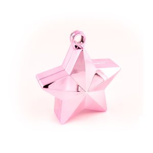 Ballongvikt - Stjärna - Rosa