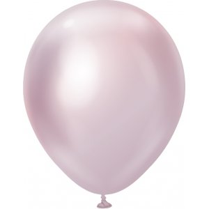 Ballonger enfärgade - Premium 45 cm - Pink Gold Chrome