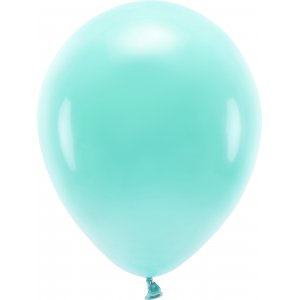 Enfärgade ballonger - Eco 30 cm - Mörk Mint - 10-pack