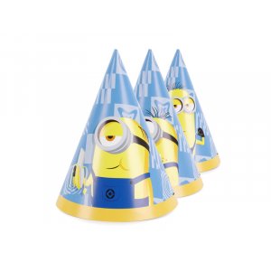 Partyhattar . Minions - 6-pack