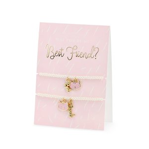 Kort med armband - Best Friends