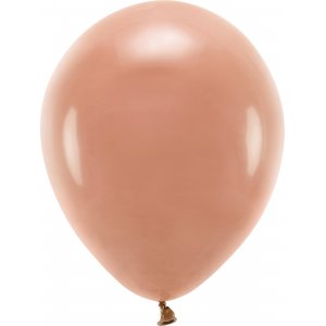 Enfärgade ballonger - Eco 30 cm - Dirty Pink - 10-pack