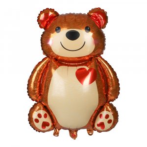 Folieballong - Björn - 65 cm