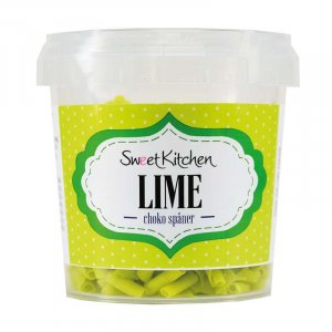 Chokladspån - Lime - Limegrön - SweetKitchen - 35g