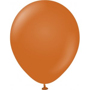 Ballonger enfärgade - Premium 45 cm - Rust Orange