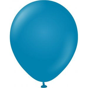 Ballonger enfärgade - Premium 30 cm - Deep Blue - 10-pack