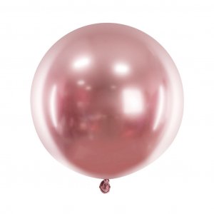 Chromeballong - 60cm - Roséguld