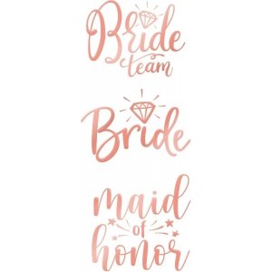 Tatueringar - Team Bride -13 st
