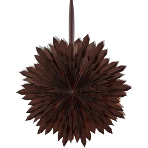 Julstjärna - ICE 50 cm - Brun