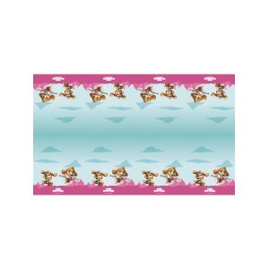 Duk i papper - Paw Patrol - Rosa - 136x228 cm