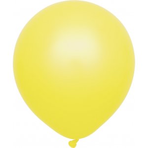 Ballonger enfärgade - Premium 45 cm - Yellow