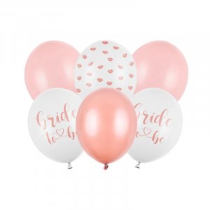 Ballongbukett - Bride to be - Pussmunnar - 6-pack