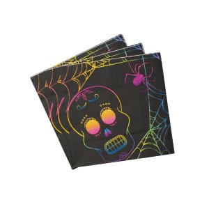 Servetter - Dödskalle - Halloween - 20-pack